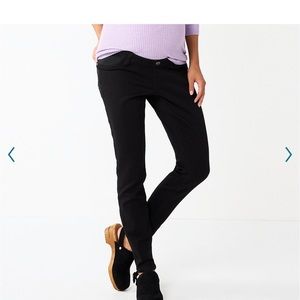 Sonoma maternity black jegging - cropped